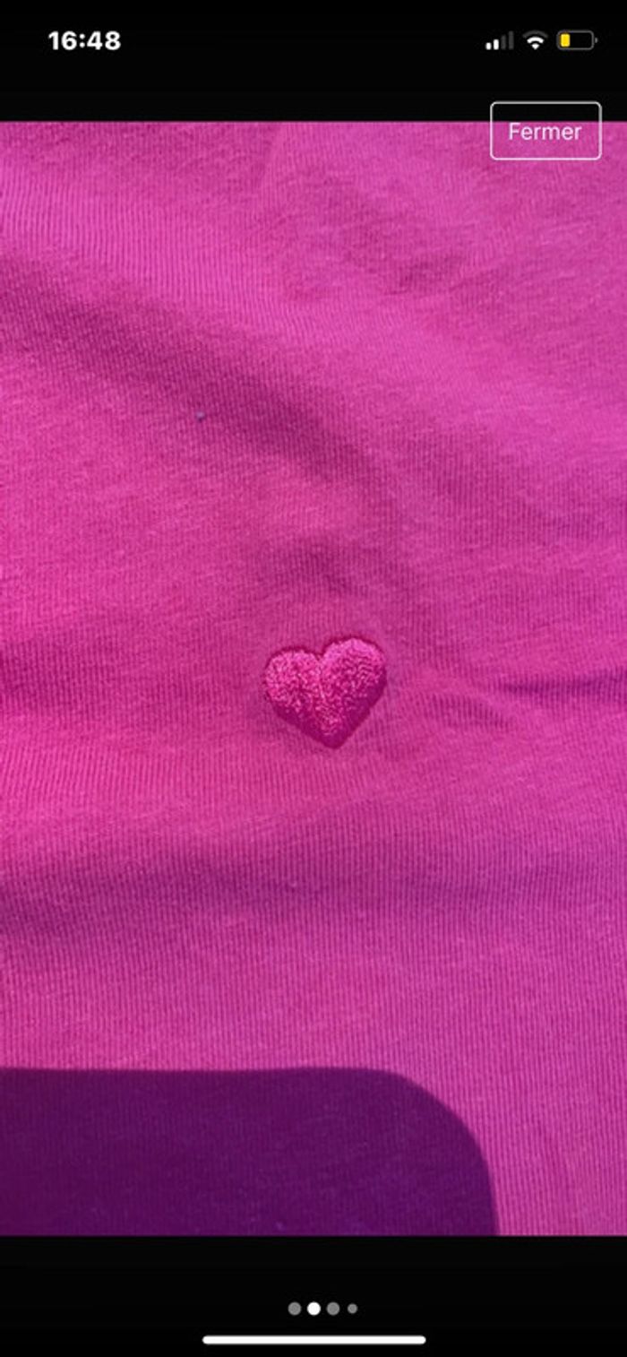 T shirt rose - photo numéro 2
