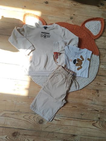 Ensemble 3 pièces garçon 8 ans