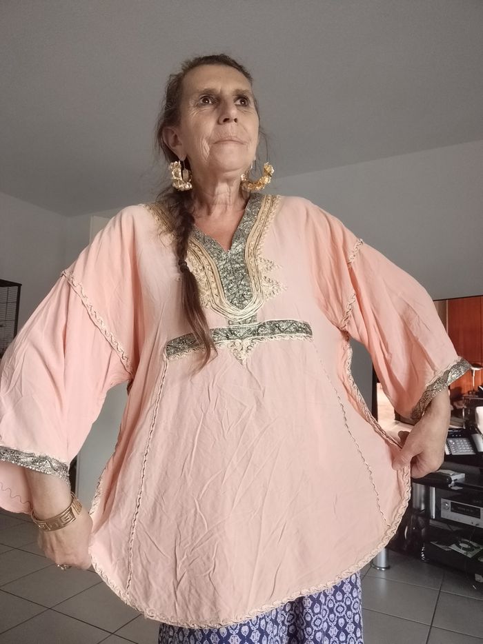 Tunique Bohème coton Jusqu'à 48 - photo numéro 4