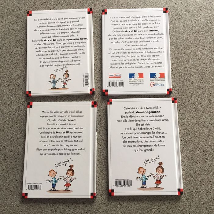 4 Livres Lili et Max comme Neufs - photo numéro 2