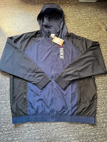 Veste zippé Nike XXL, coupe vent, mi période, transition saison, neuf étiquettes