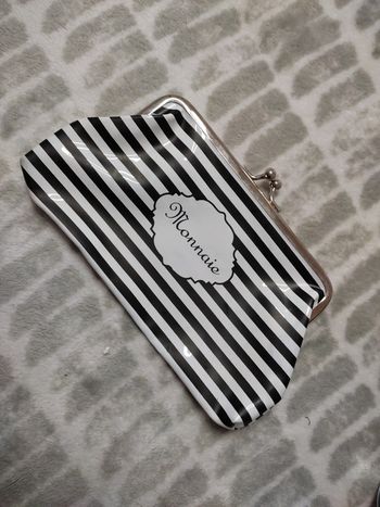 Porte monnaie style rétro vintage grand neuf