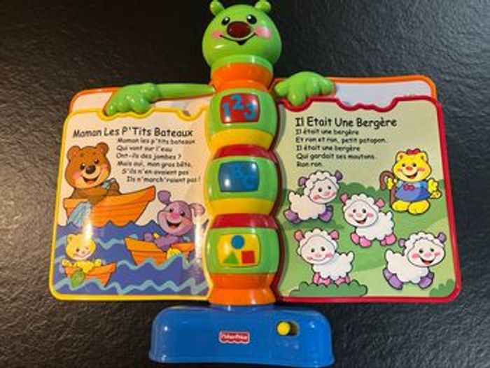 📚 Livre de comptines sonore Fisher-Price – Piles incluses - photo numéro 5