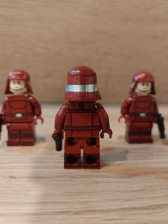 Figurines type lego custom 3 gardes de sécurité de Naboo star wars - photo numéro 4