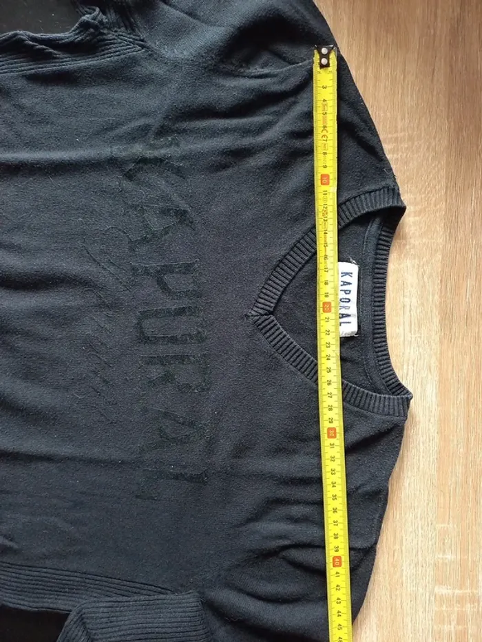 Pull homme noir Kaporal S - photo numéro 7