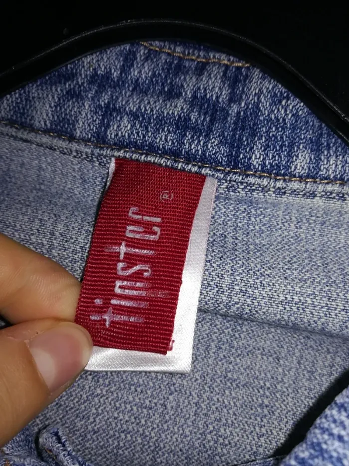 Veste en jean bleu clair, Tipster, taille S - photo numéro 2