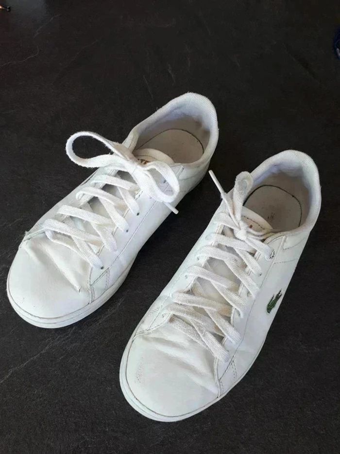 14 € Lacoste Carnaby Junior taille 35 - photo numéro 3