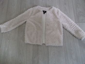 Veste gilet H&M fausse fourrure bouclée taille 38/40 TBE