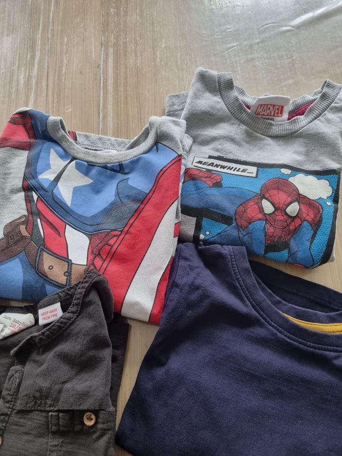 Lot 4 tee shirts ML - photo numéro 2