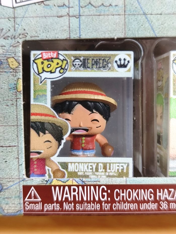 Lot 2 Boîtes X4 Bitty Pop! - One Piece (Luffy, Zoro, Nami, Shanks, Smoker, Arlong) - photo numéro 3