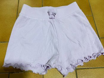 Short lilas cotele 4/5 ans