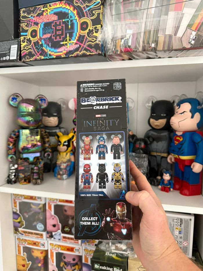 Bearbrick marvel 100% Chase