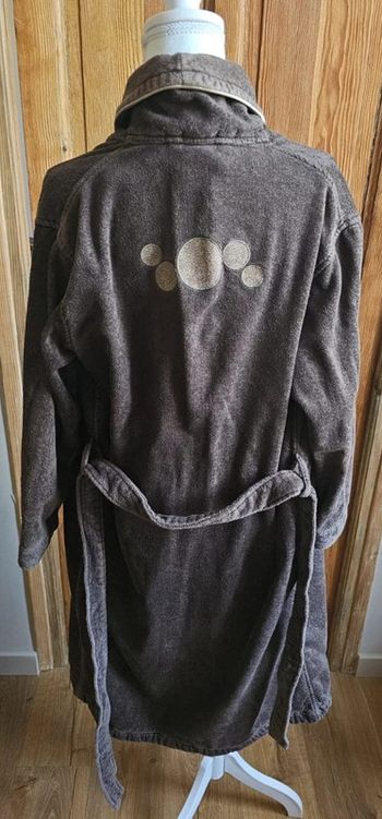 Peignoir Carré blanc 100% coton