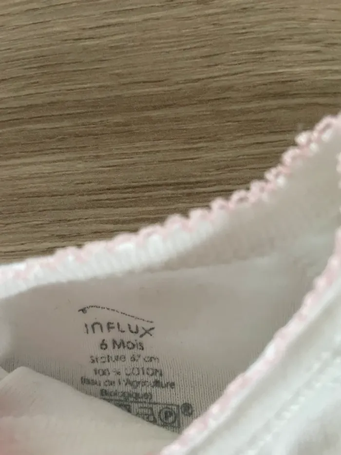 Hauts et body - 6 mois fille - Okaïdi - Petit bateau - photo numéro 7