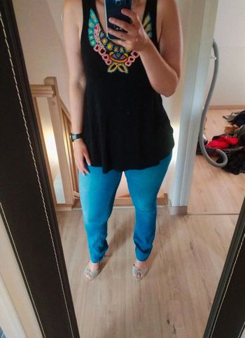 Débardeur brodé de perles Kiabi taille L