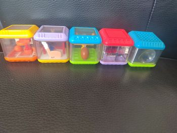 Cubes sensoriels vintage fisher price