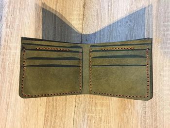 Portefeuille cuir fait main