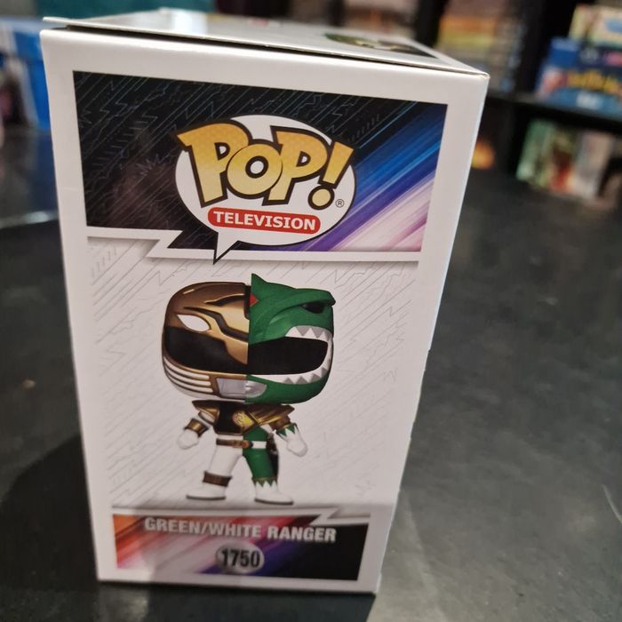 Figurine Funko Pop! Ed Limitee Supreme - Power Rangers - Ranger Blanc/green - photo numéro 6