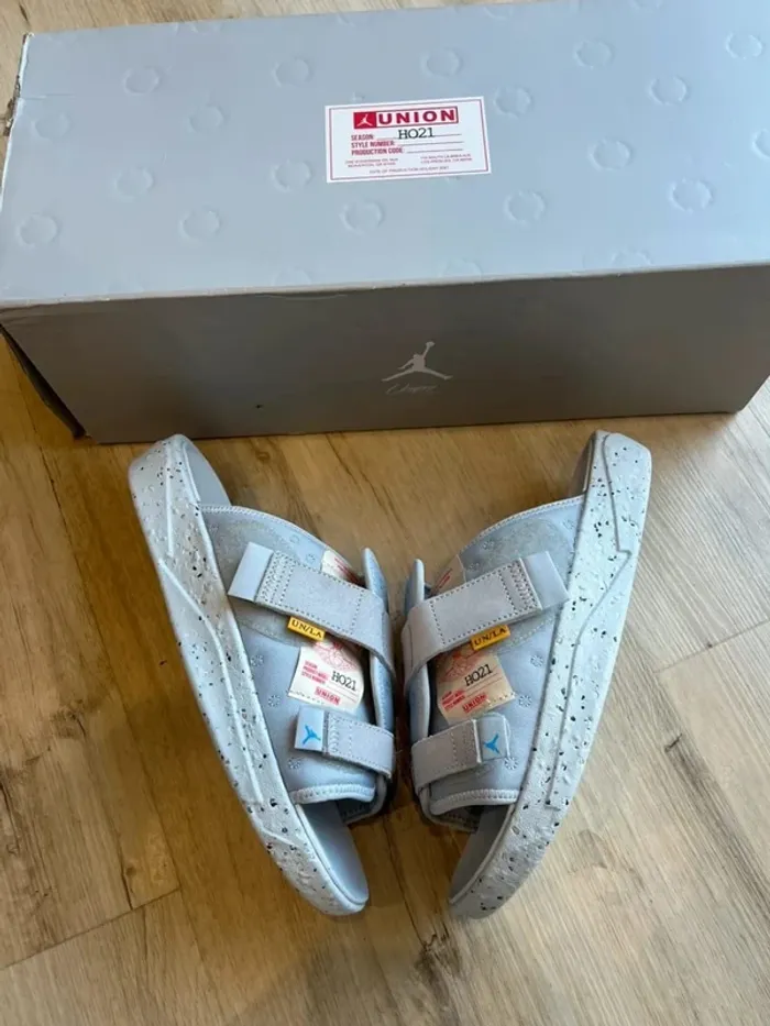 Jordan Crater Claquette SP X Union Grey 44