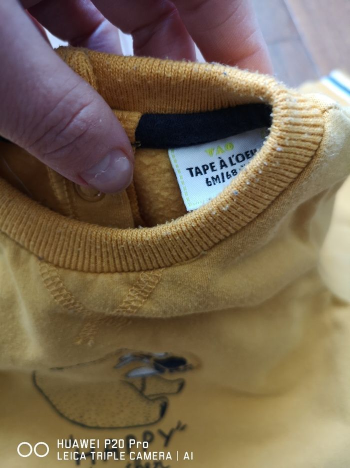 Pull 6 mois garçon tape à l'œil - photo numéro 2