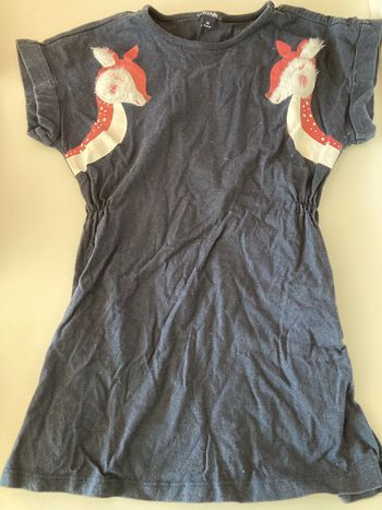 Robe manches courtes