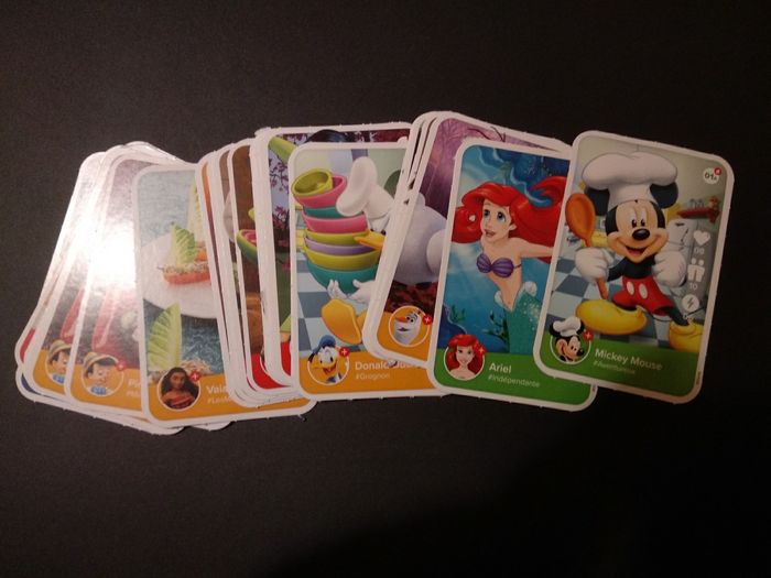Cartes Carrefour Disney 100 ans Cuisinons en famille