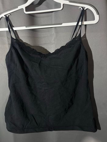 Débardeur noir, taille 44