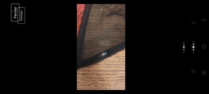 Corset guêpière rouge/noir La Senza fr 90C - photo numéro 14