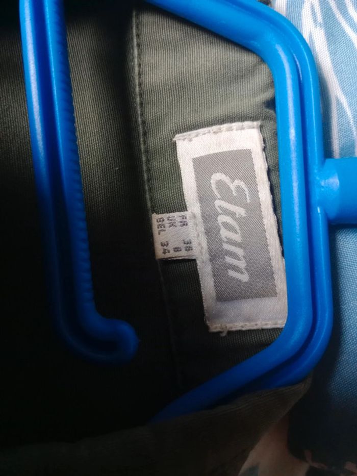 Trench kaki etam taille 36 P - photo numéro 7