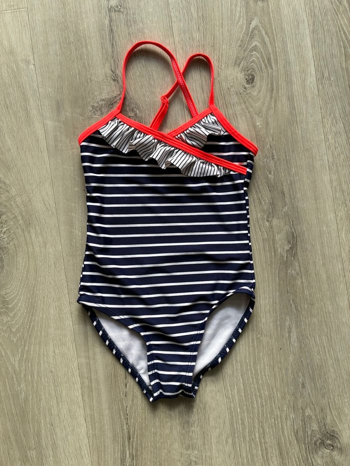 Maillot de bain à rayures fille , Taille 3-4 ans