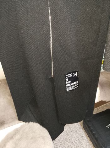 Manteaux long fermeture éclair 