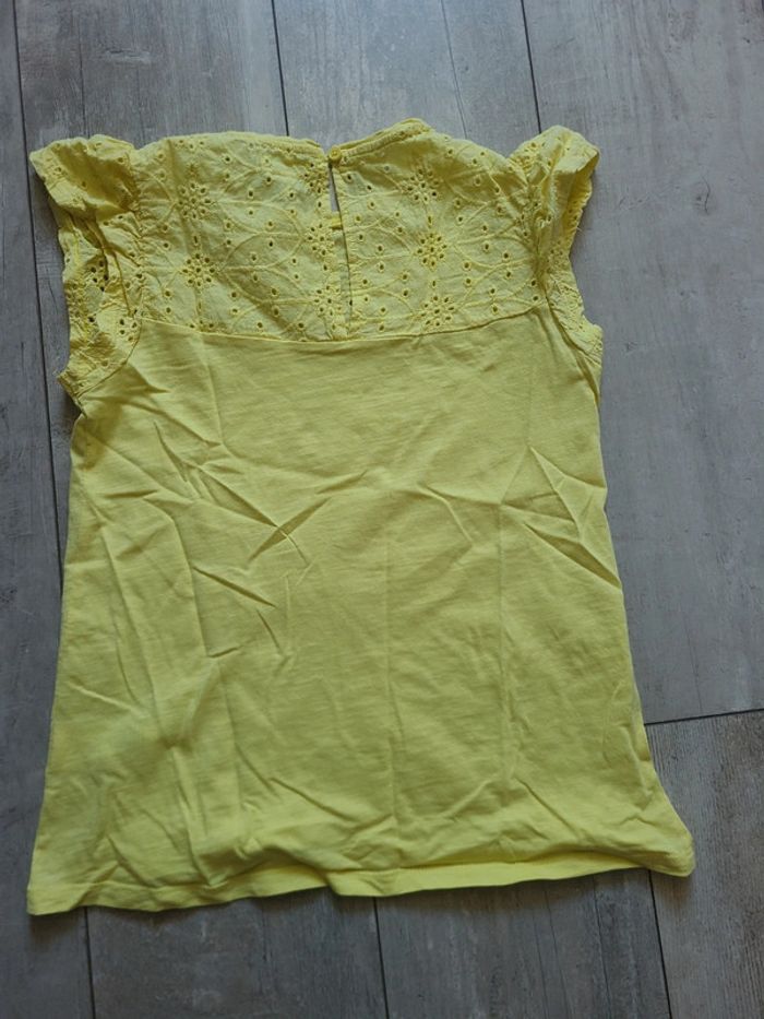 Tee-shirt jaune fille - photo numéro 2