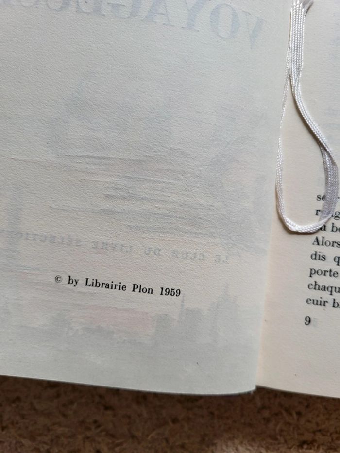 Beau livre ancien La Voyageuse de Gisèle Prassinos - Clud du livre sélectionné 1959 - photo numéro 7