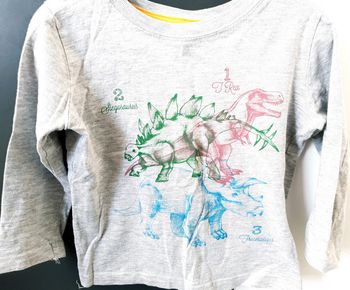 Haut manches longues 2-3 ans / Dinosaures