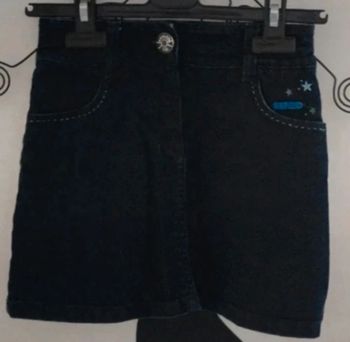 Magnifique jupe en jean bleu foncé Kenzo Kids taille 6 ans