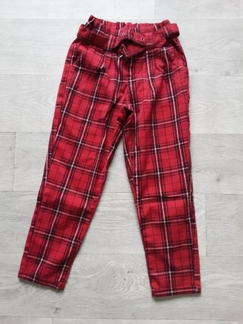 Pantalon a carreaux