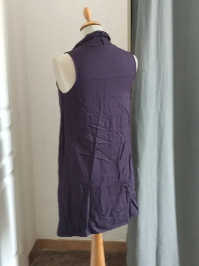 Robe violette fluide et légère - photo numéro 3