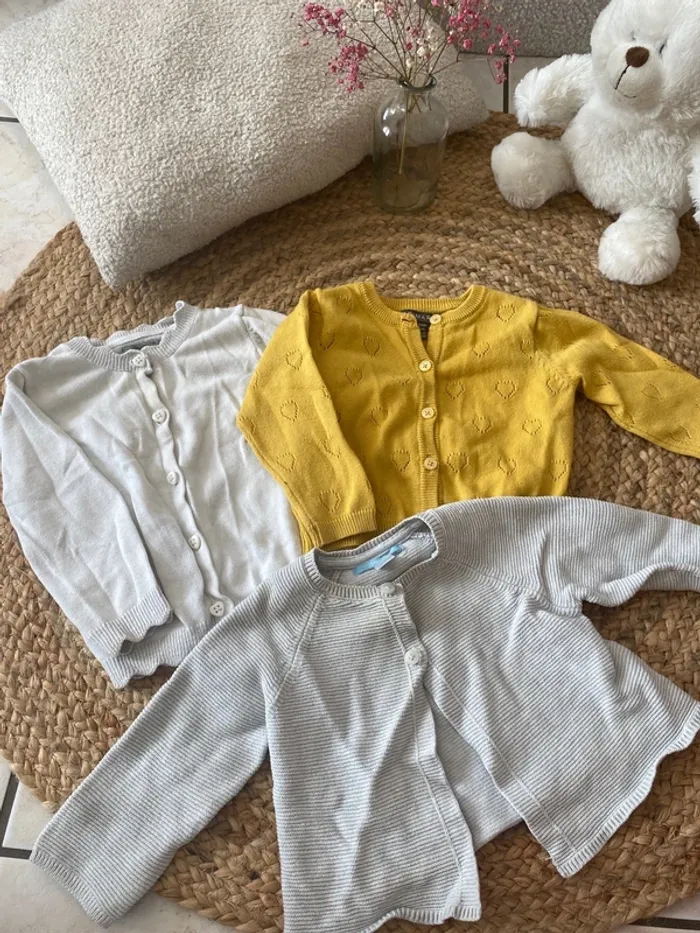Lot 3 gilets