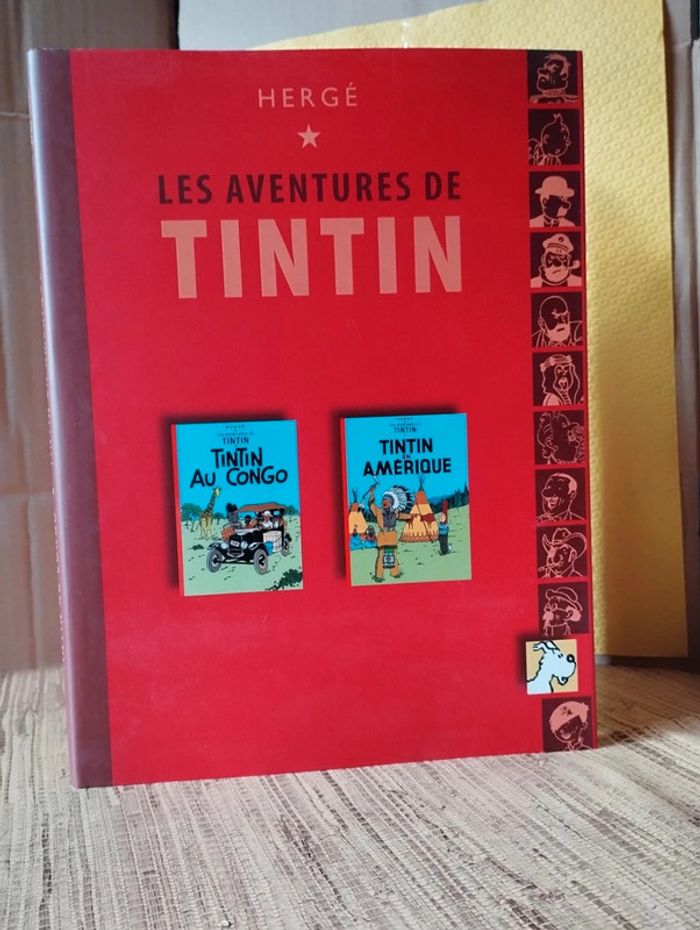 Les aventures de Tintin club France loisirs 2007 Casterman