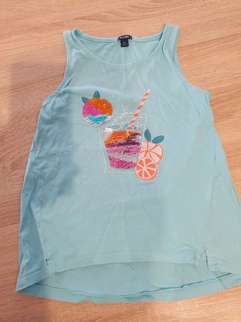 Débardeur sequin 8 ans