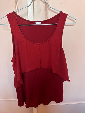 Top rouge pimkie