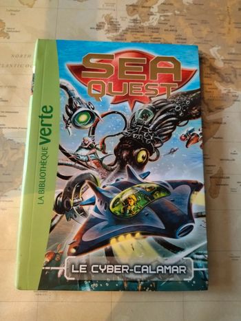 Livre Sea Quest tome 1 : Le Cyber-Calamar