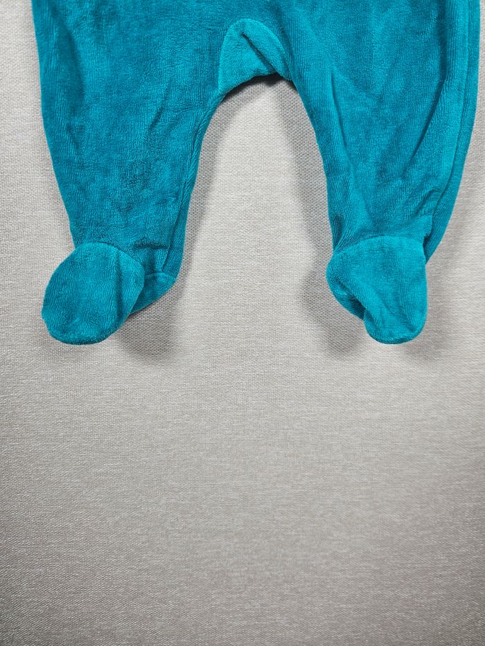 Pyjama velour dinosaures kiabi 3 mois 56-62cm - photo numéro 5