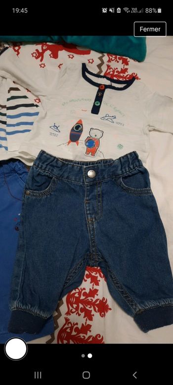 Lot vêtements bébé