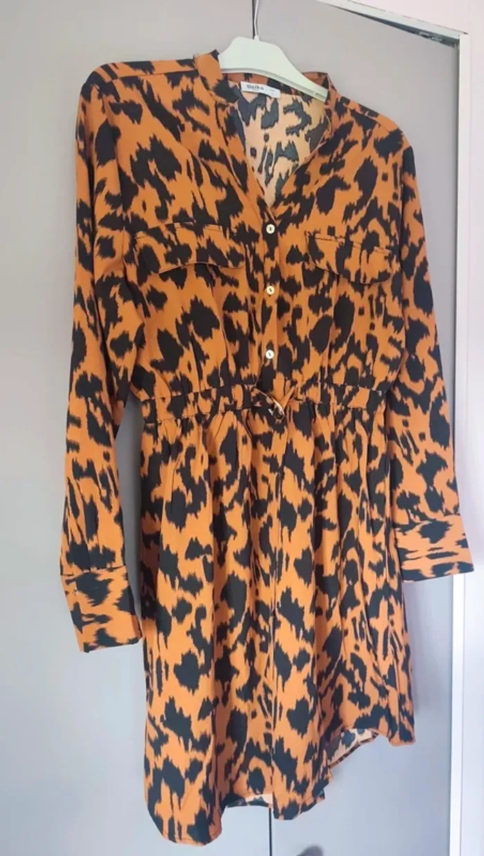 Robe motif léopard L Unika - photo numéro 2