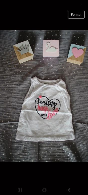 Tee shirt 3 mois creek