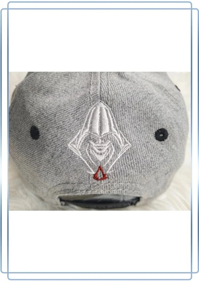 casquette assassins creed 2016 / noir et gris brodé (535) - photo numéro 5