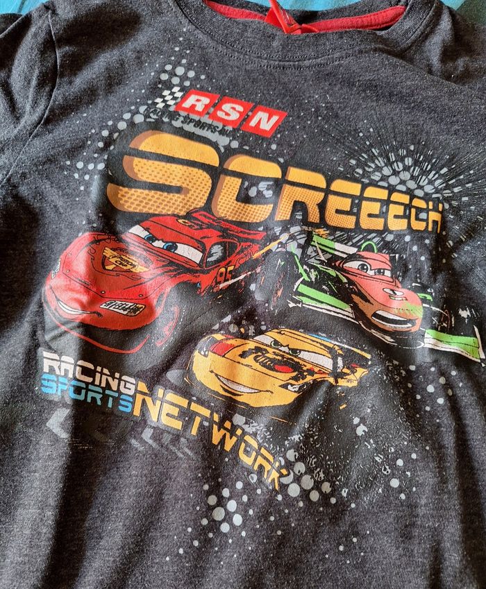 Tee-shirt manches longues Cars 6 ans - photo numéro 2