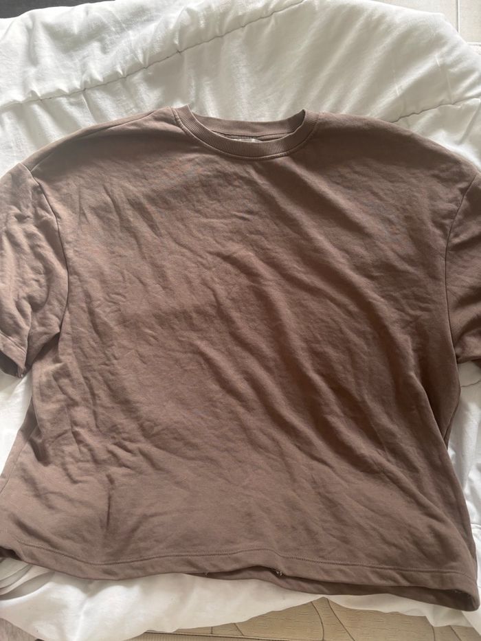 Tee shirt marron