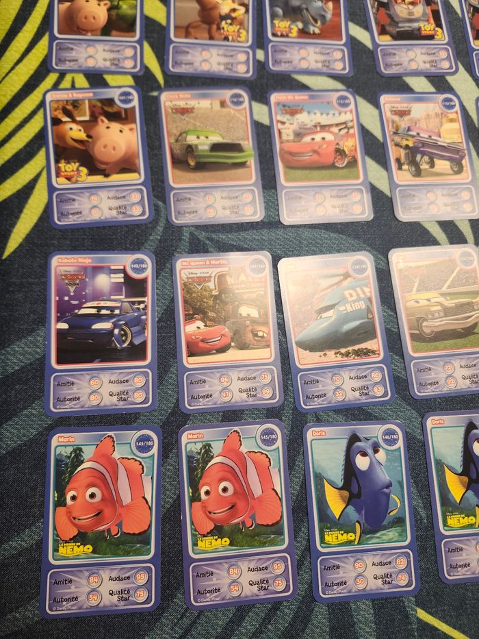 Lot cartes enfant disney auchan 2010 ou unité - photo numéro 7